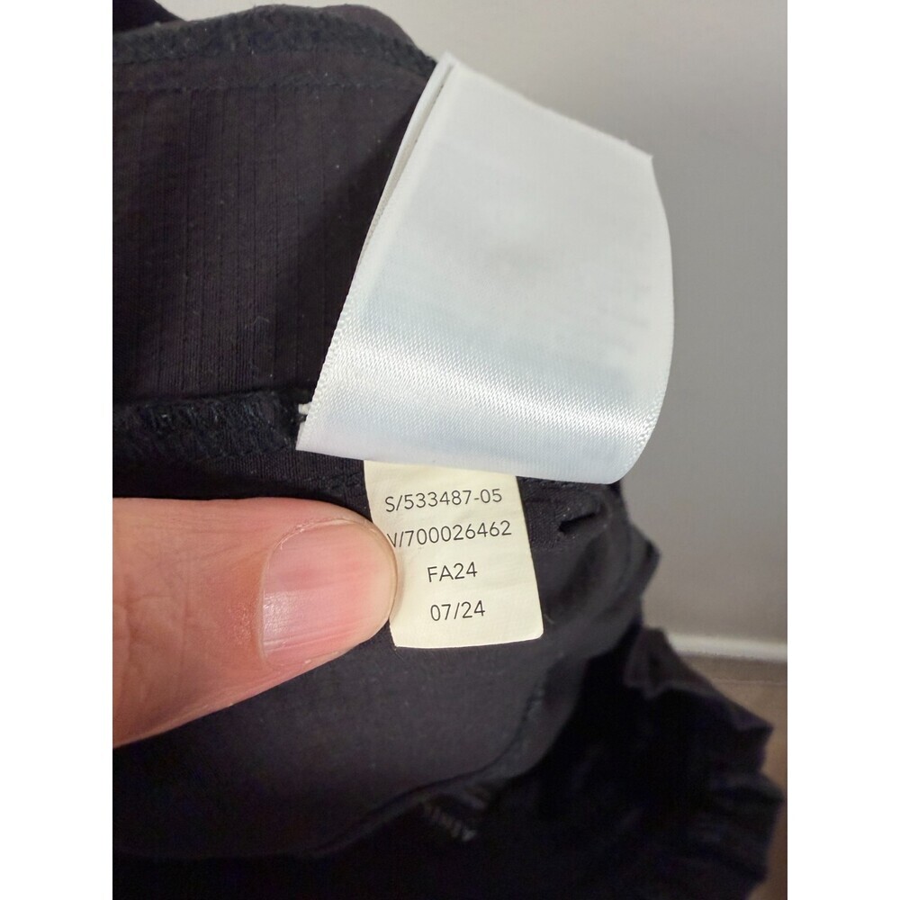Athleta High Rise Trekkie Parachute Pant Size 10 Black Hiking Trail Ripstop - Picture 13 of 13